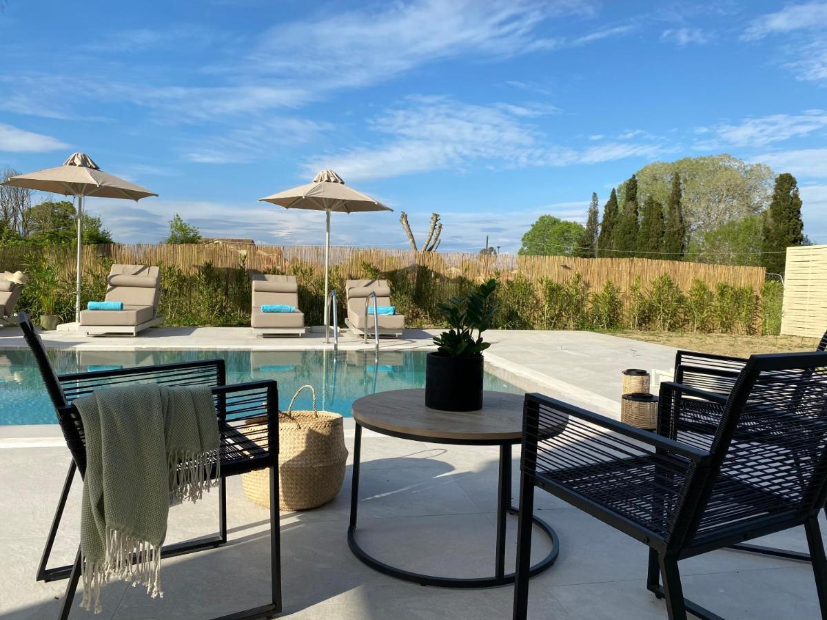 My Corfu Luxury Villa With Private Pool Сидарион Экстерьер фото