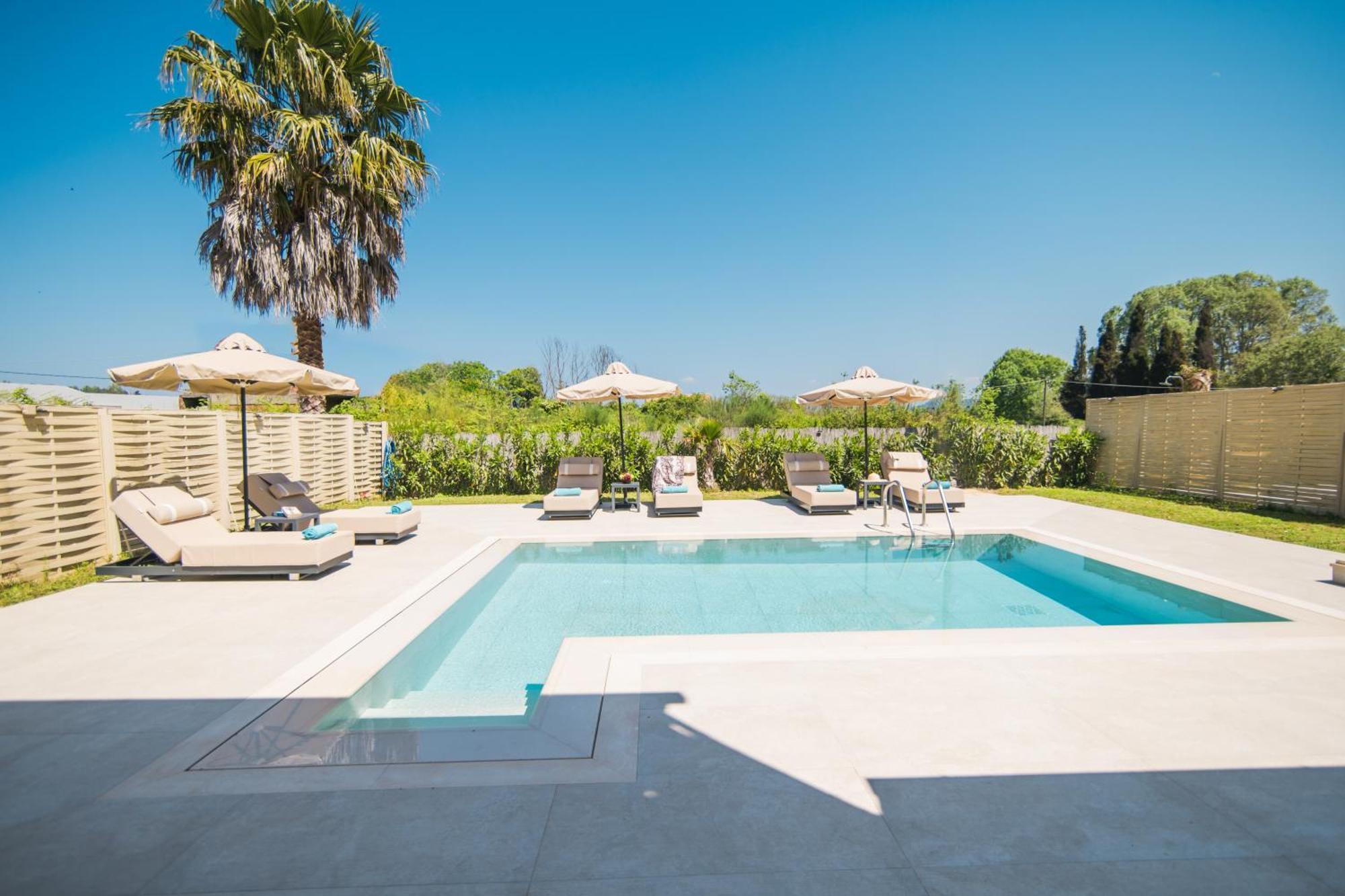 My Corfu Luxury Villa With Private Pool Сидарион Экстерьер фото