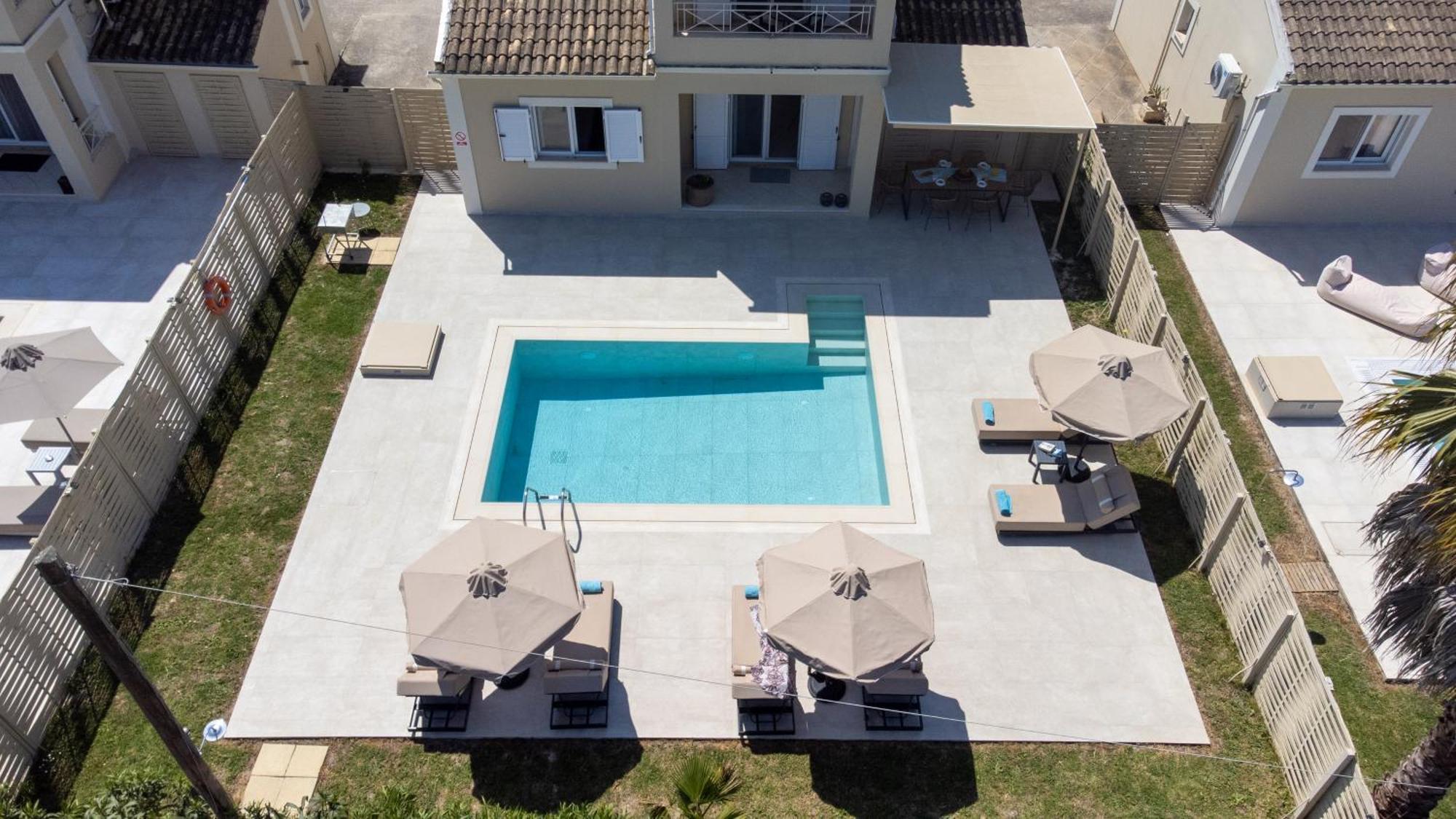 My Corfu Luxury Villa With Private Pool Сидарион Экстерьер фото